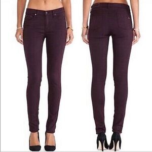 Rag & Bone Skinny Jeans in Wine Size 26